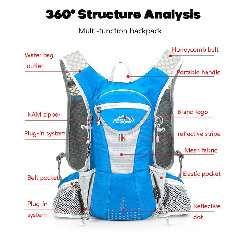 12L Sports Hydration Pack Cycling
