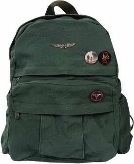 Adult Cosplay Bag Backpack Vintage Canvas Bookbag Casual Travel Tactical Daypack