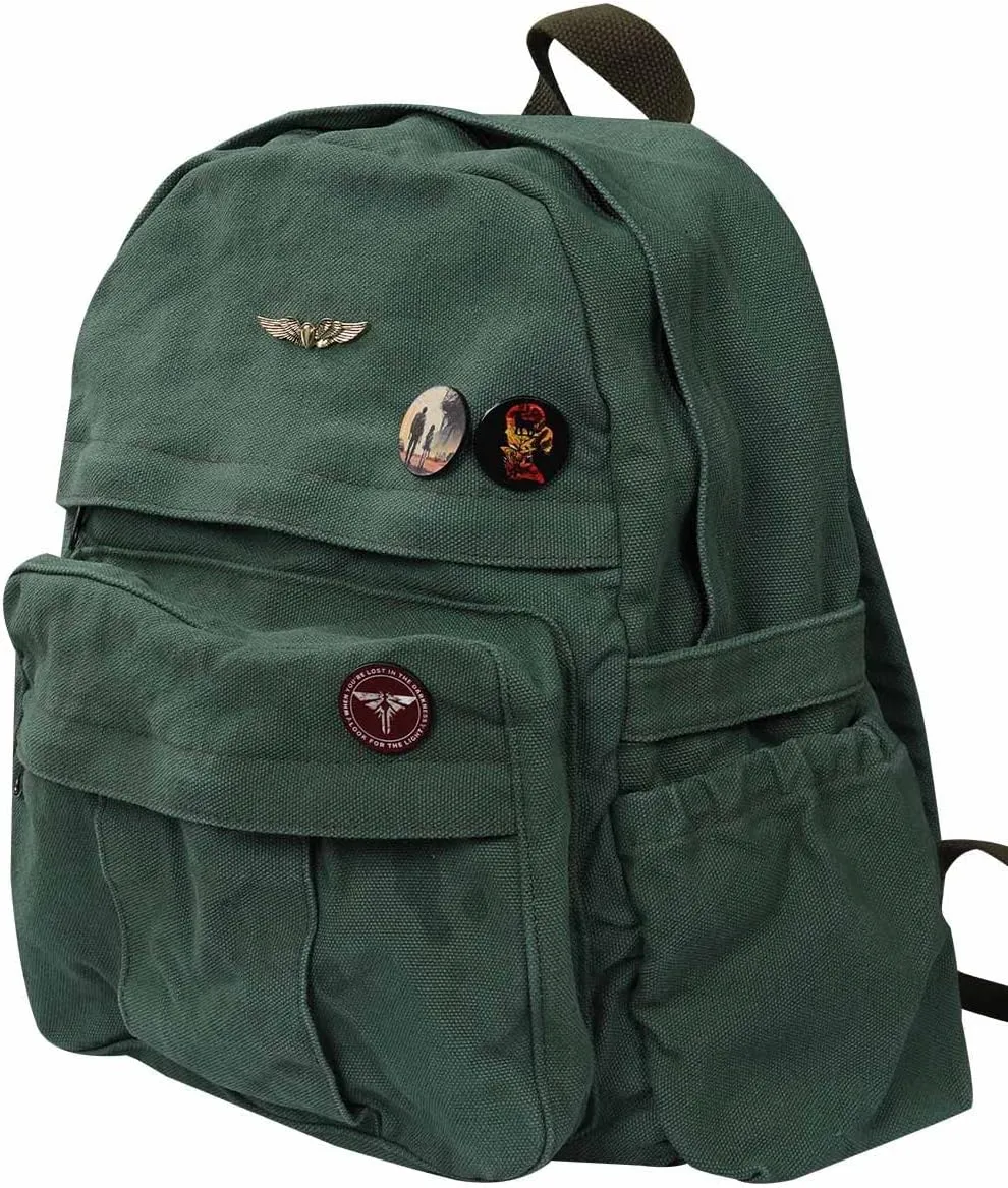 Adult Cosplay Bag Backpack Vintage Canvas Bookbag Casual Travel Tactical Daypack