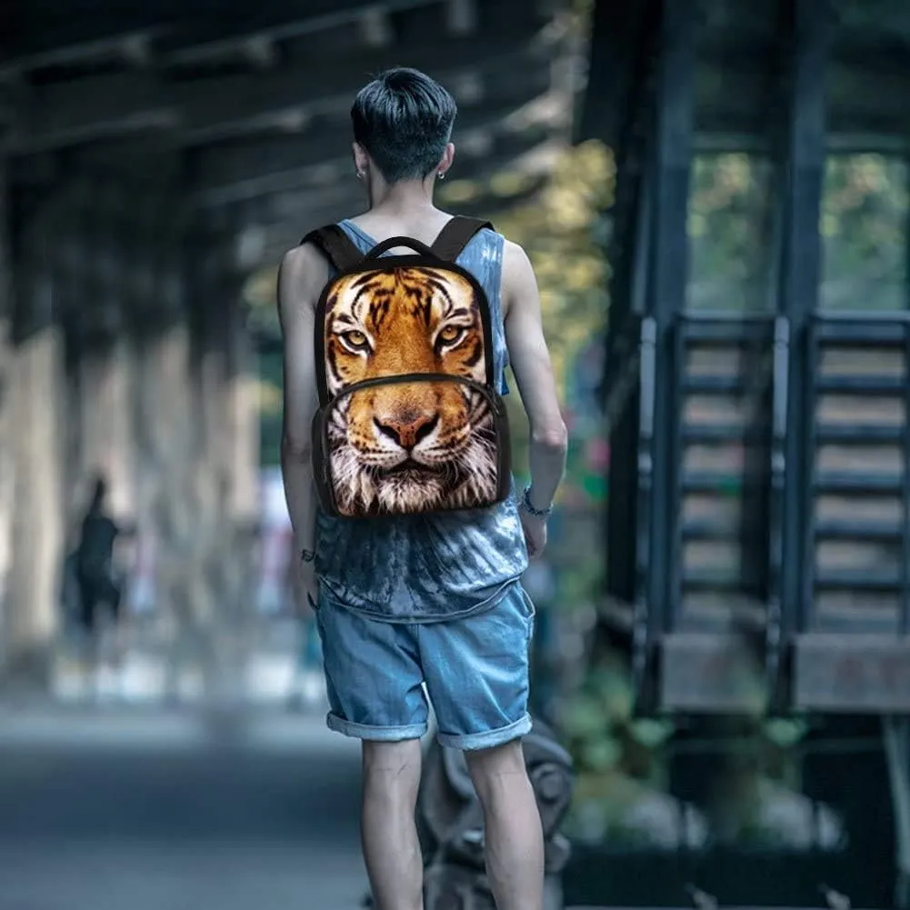 Animal Backpack King Kong School Bag Teenagers Casual Daypack,17 Inch Laptop Backpack For Man/Kid/Girl/Boy/Woman