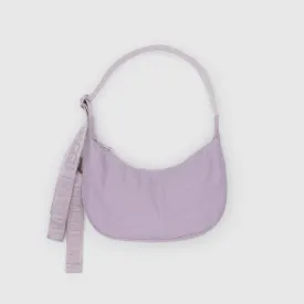 Baggu Small Nylon Crescent Bag in Dusty Pink