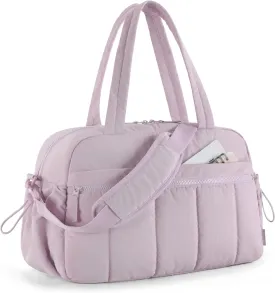 BAGSMART Gym Bag for Women, Duffle Bag for Travel with Wet Pocket, Lightweight Carry on Weekender Duffel, Water Resistant