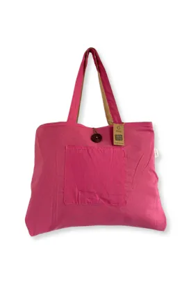 Big bag - reversible jute & cotton