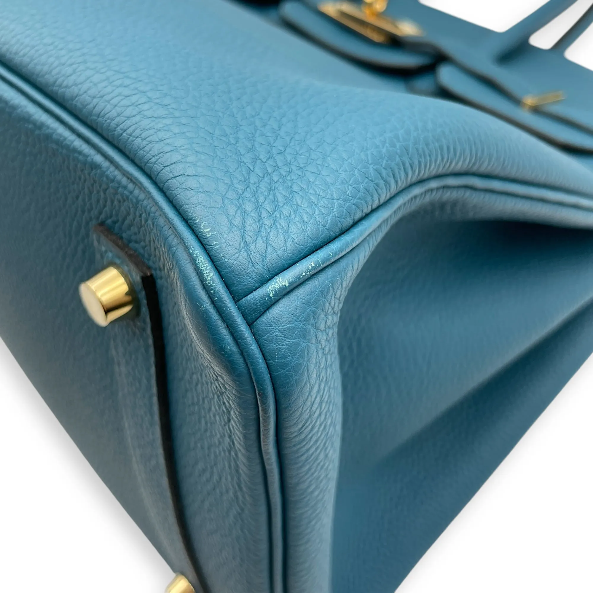 Birkin 35 Colvert in Togo, Gold hardware