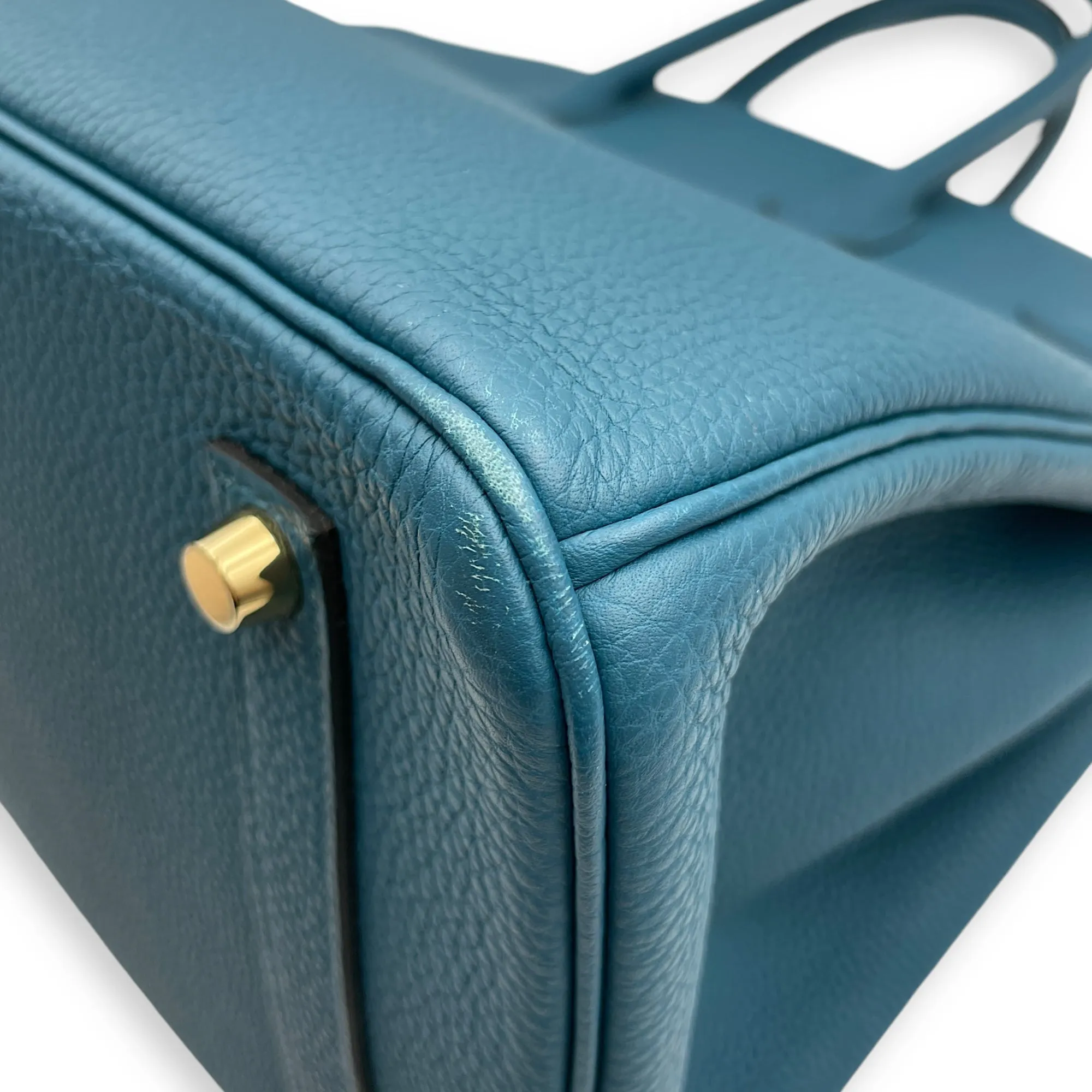 Birkin 35 Colvert in Togo, Gold hardware