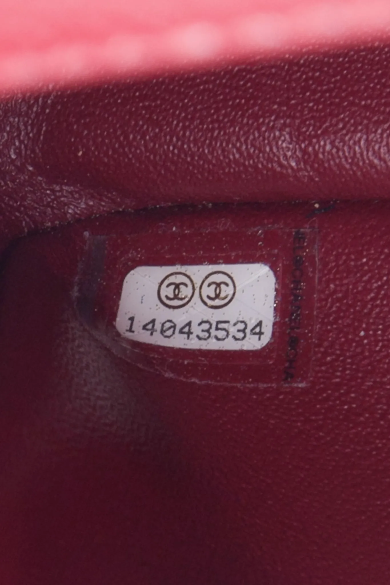 CHANEL Burgundy Caviar Quilted Jumbo Single Flap Bag