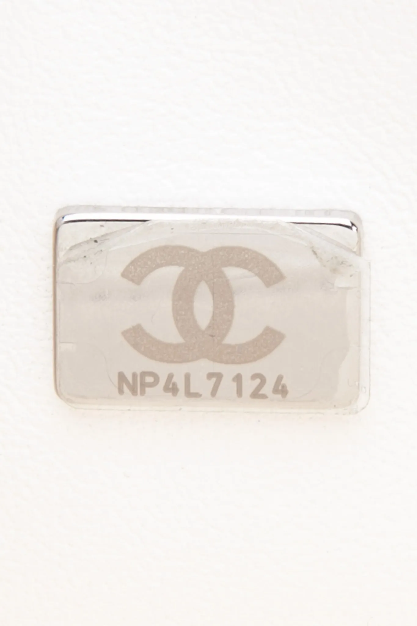 CHANEL Small White Quilted Caviar Boy Flap Bag