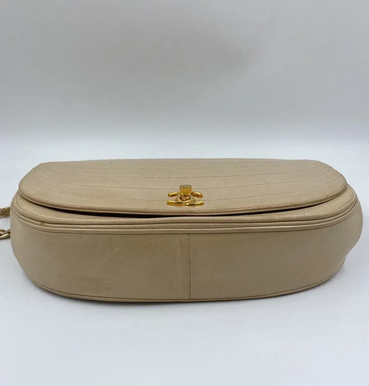 Chanel Vintage Half Moon Flap bag