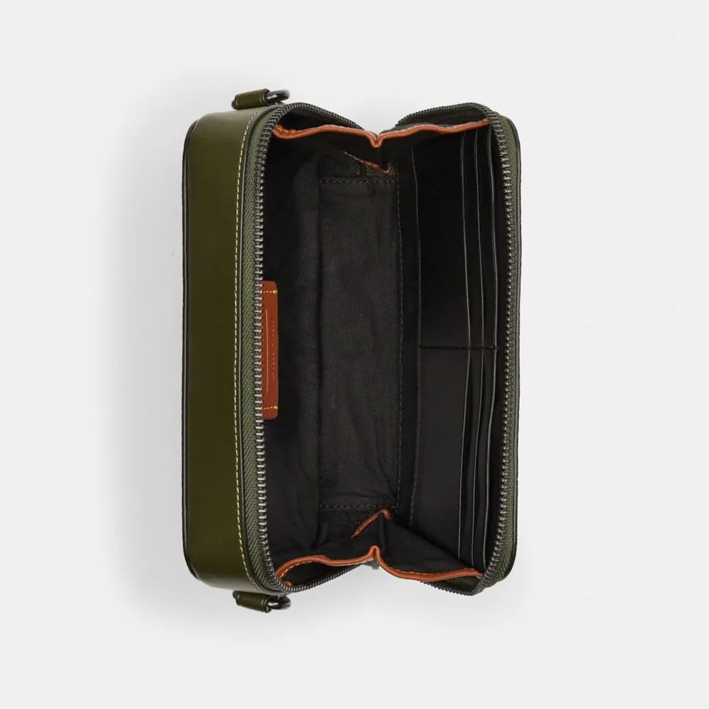 Charter Slim Crossbody In Signature Camo Print