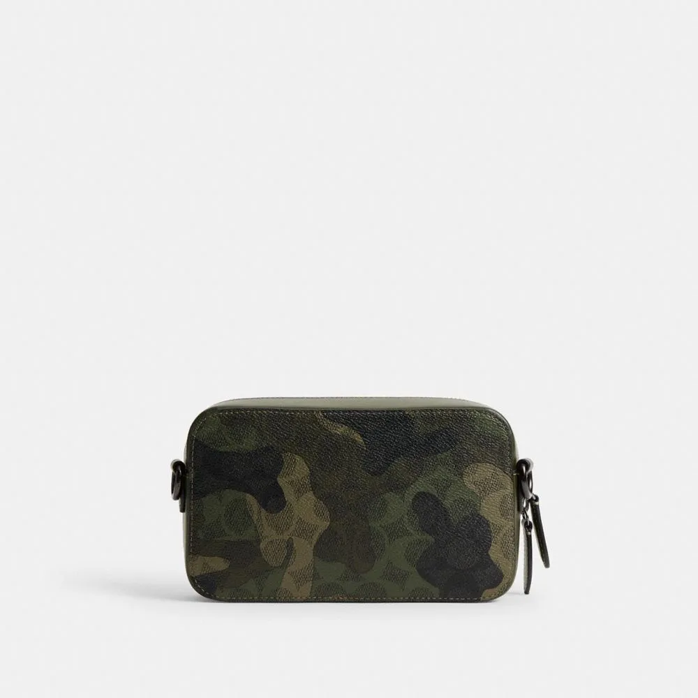 Charter Slim Crossbody In Signature Camo Print