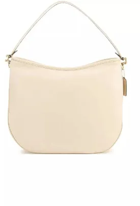 COACH Women's Soft Calf Leather Soft Tabby Hobo Ivory One Size