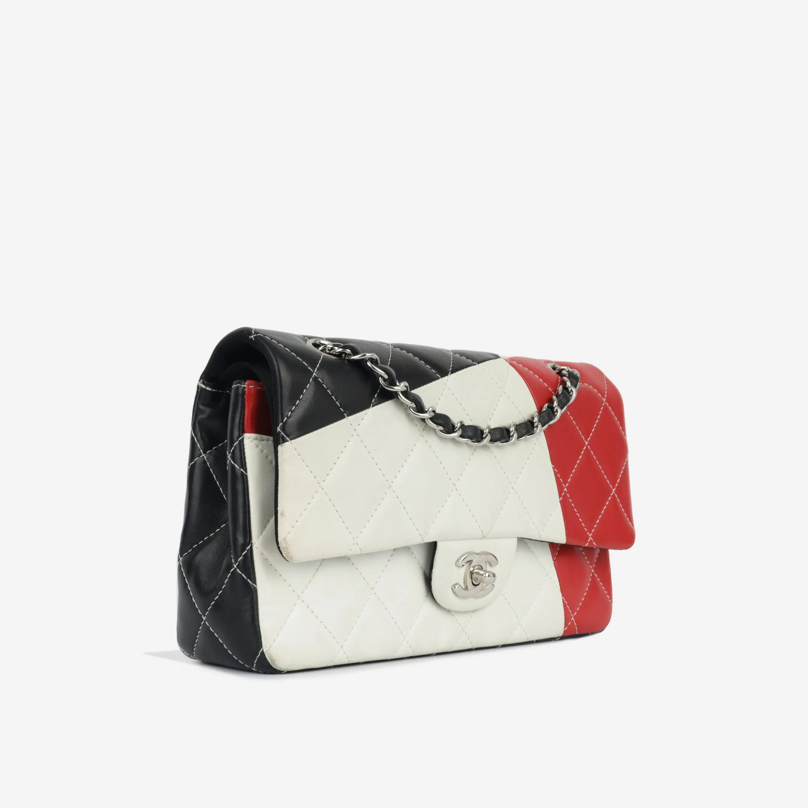 Colorblock Classic Flap Bag - Medium