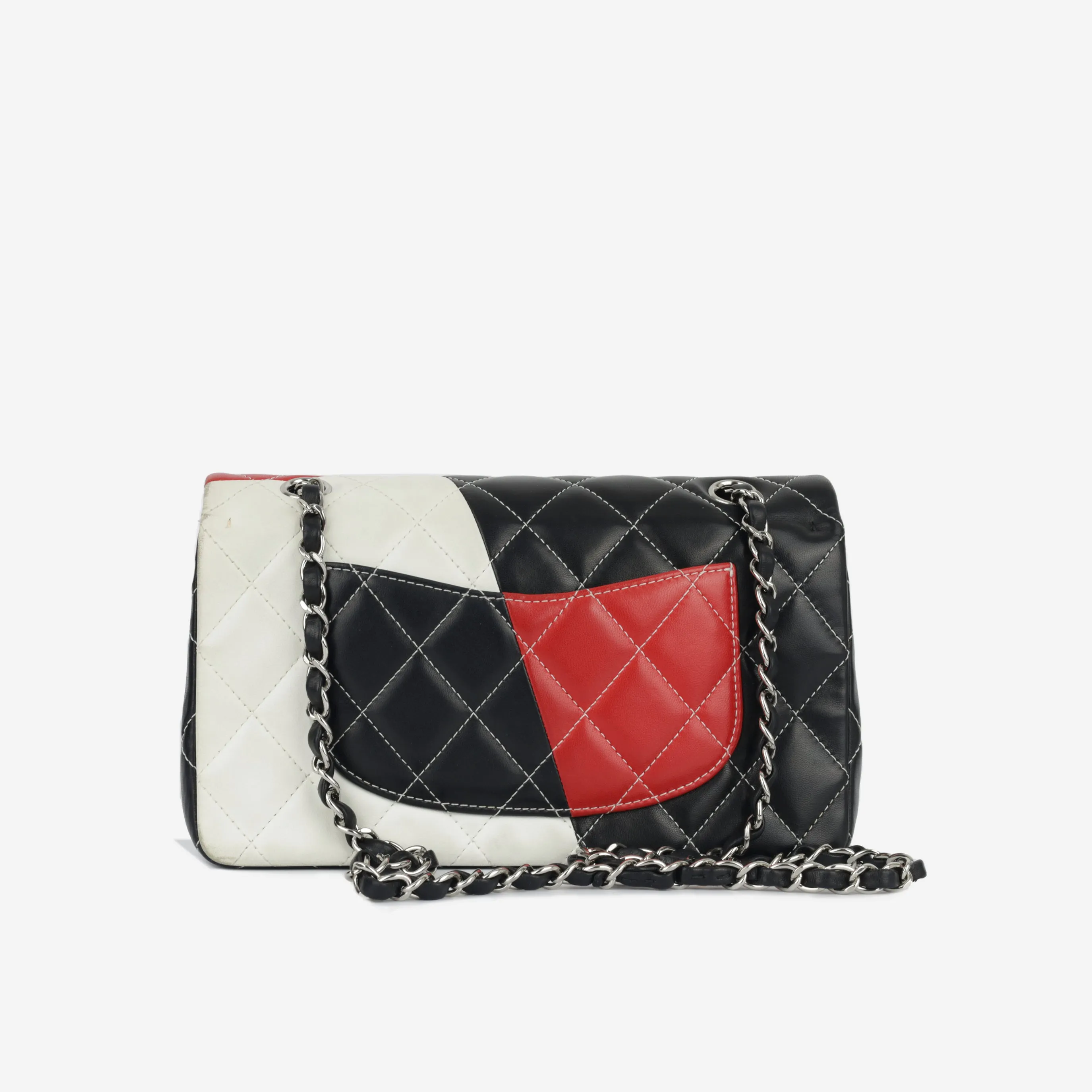 Colorblock Classic Flap Bag - Medium