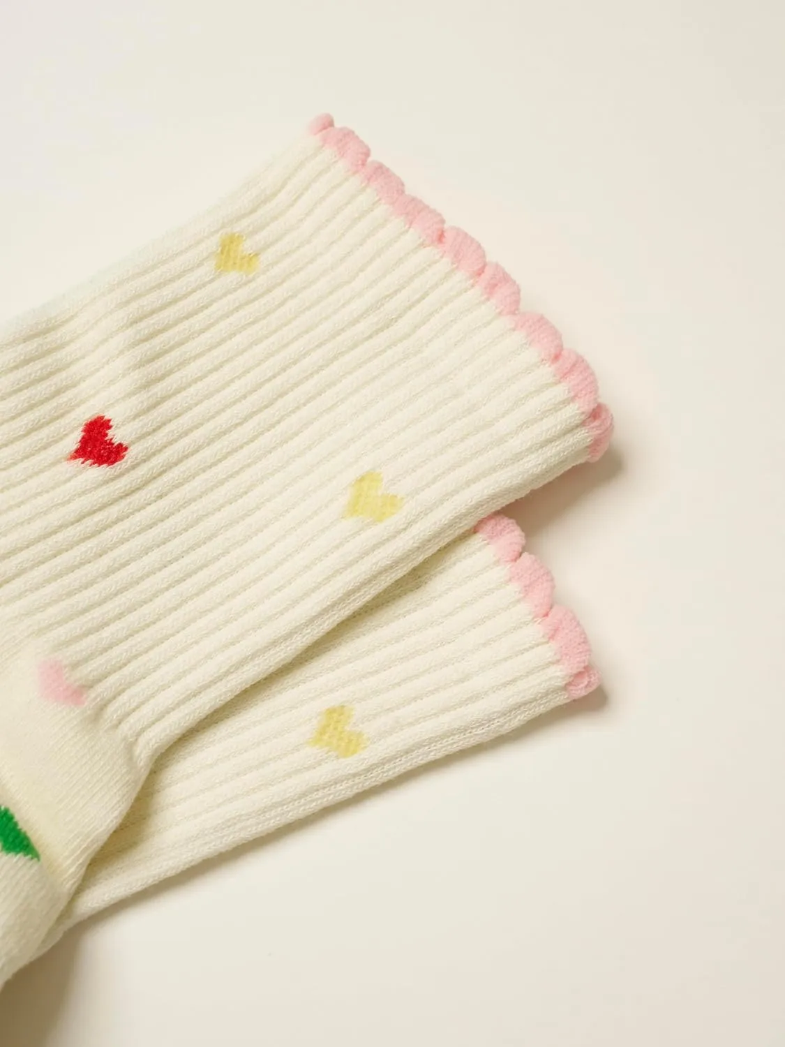 Crew Half Calf Grip Socks, Cutest Fruits Pilates Socks, Ruffle socks, Non-Slip, Barre Yoga Fitness