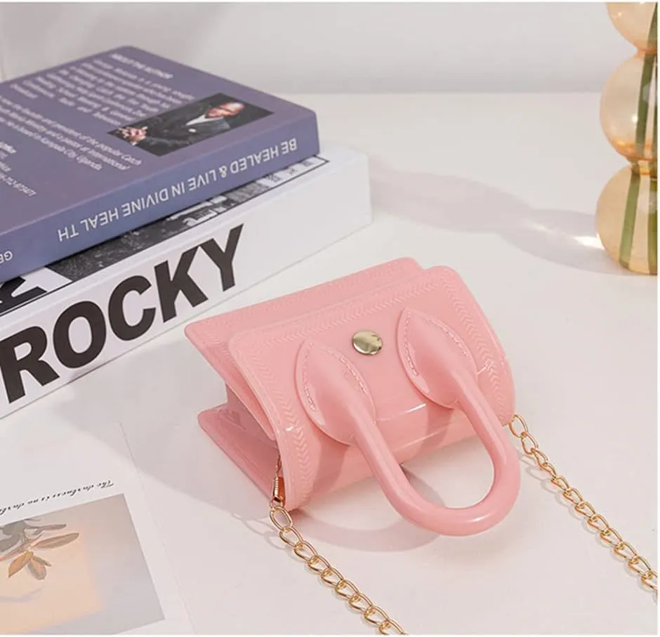 Crossbody Bag Mini Purse with Signle Handle for Little Girl Kids Mini Cute Handbags Shoulder Messenger Bag