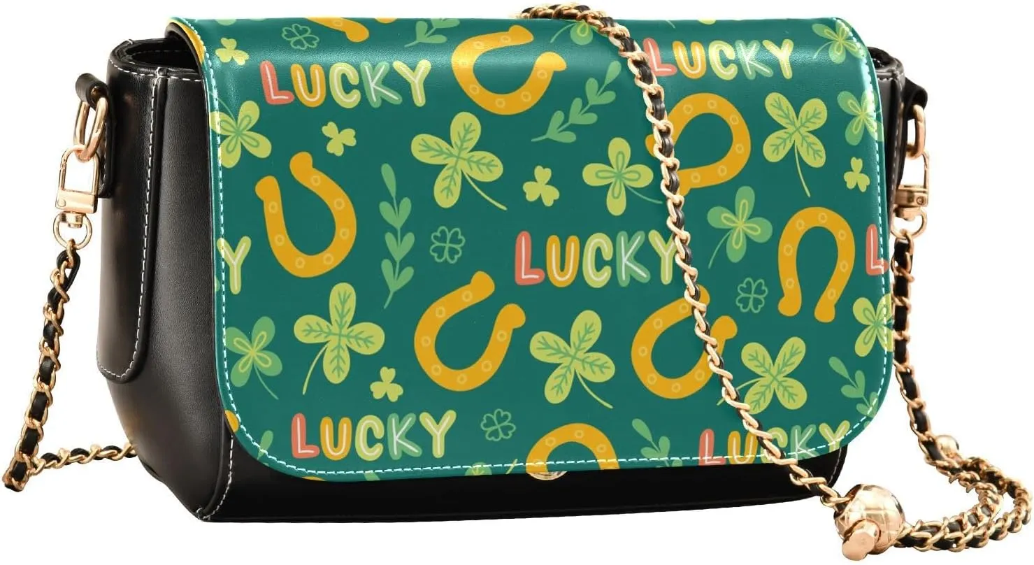 Crossbody Bags for Women Trendy Women's Black Shoulder Bag Small PU Leather Flap Cross Body Bag Handbags