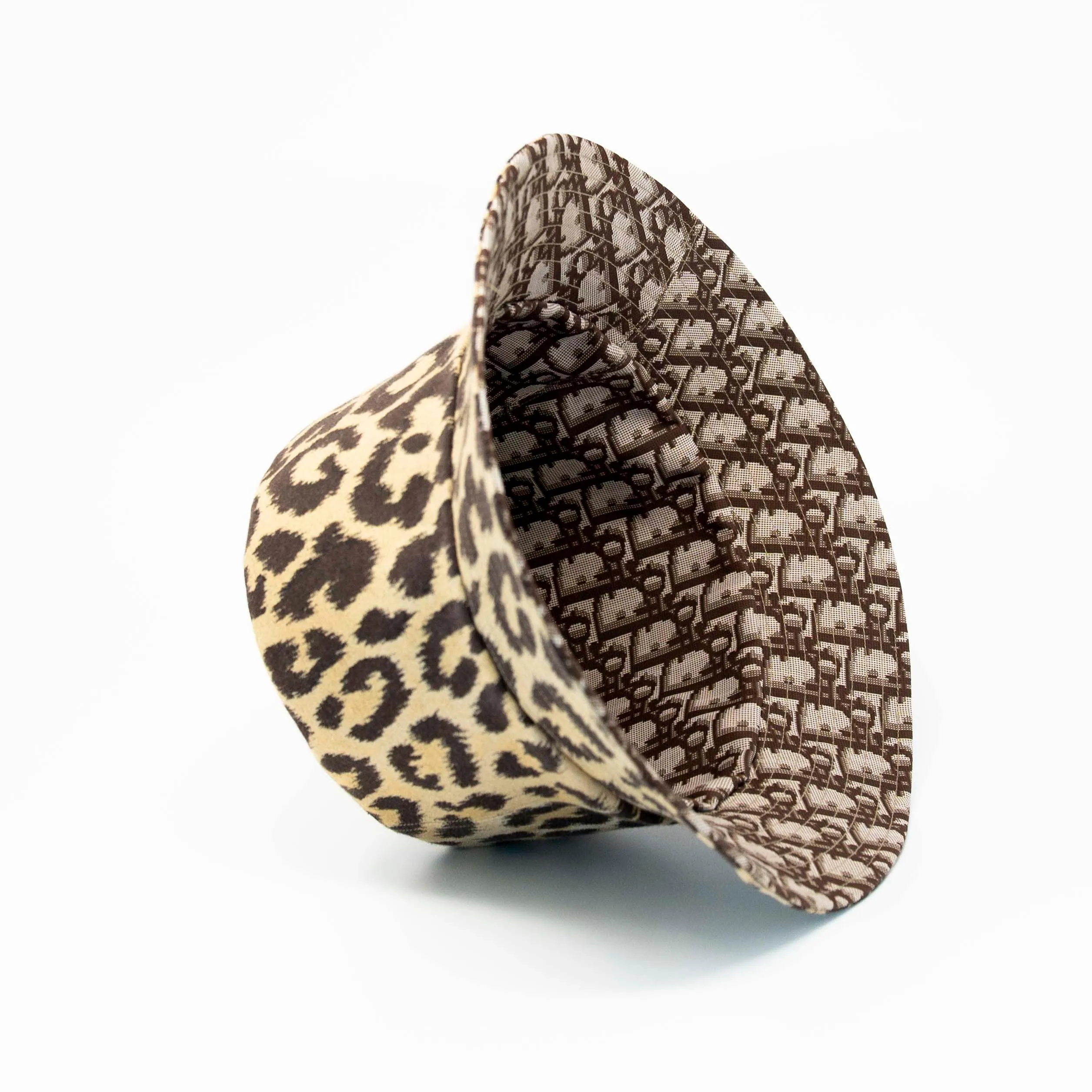 Dior Brown Oblique Reversible Bucket Hat 59