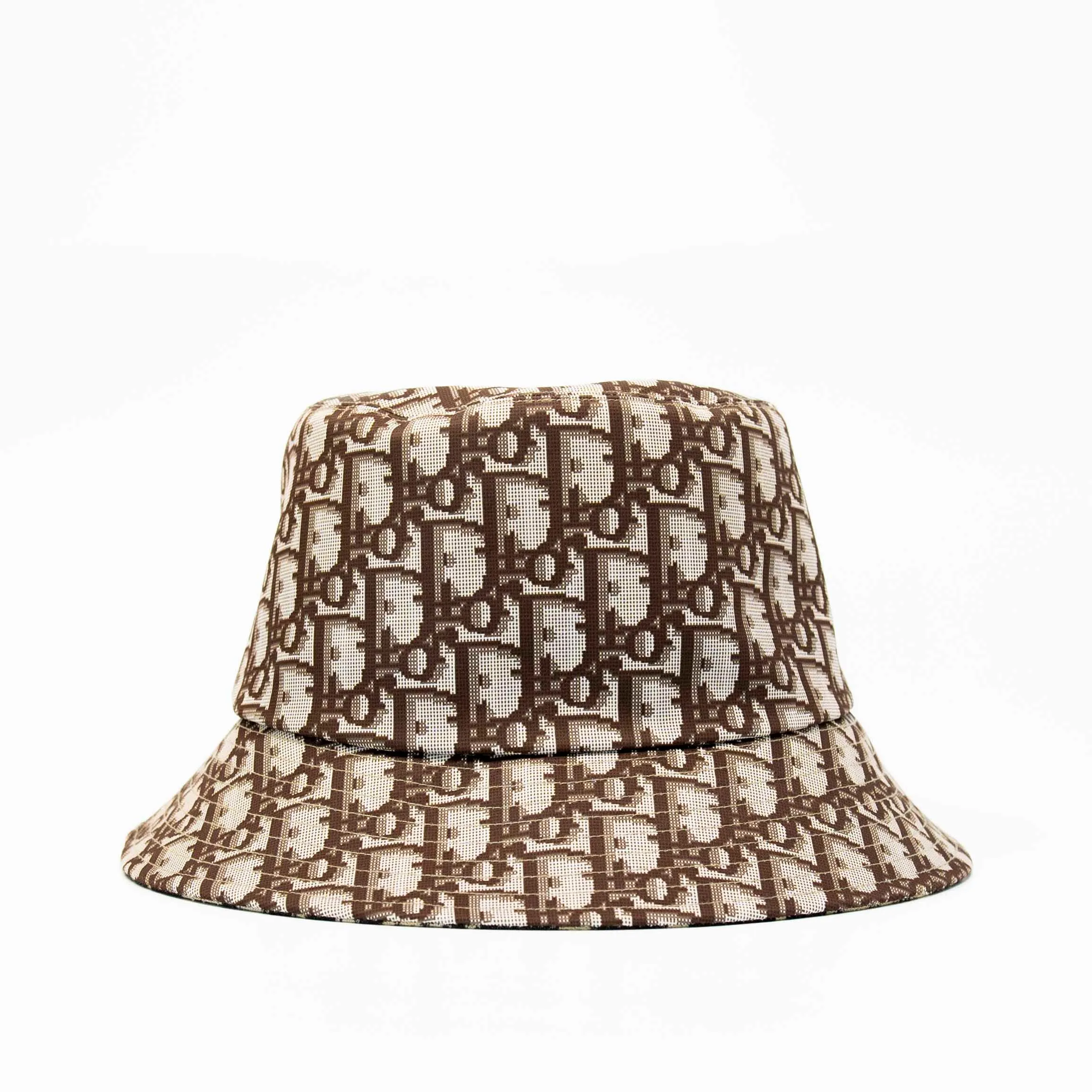 Dior Brown Oblique Reversible Bucket Hat 59