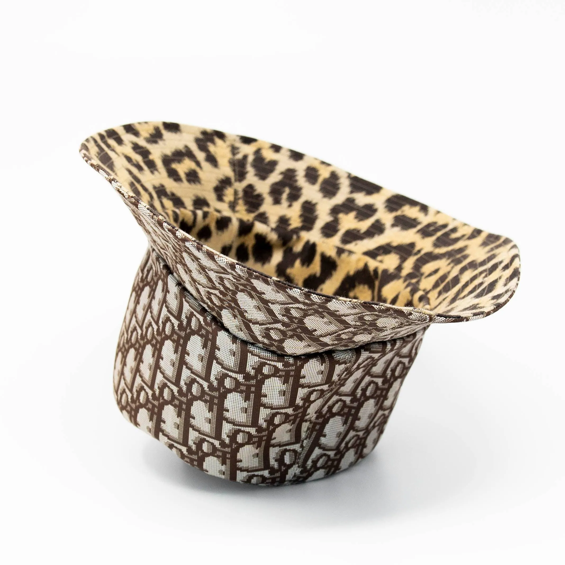 Dior Brown Oblique Reversible Bucket Hat 59