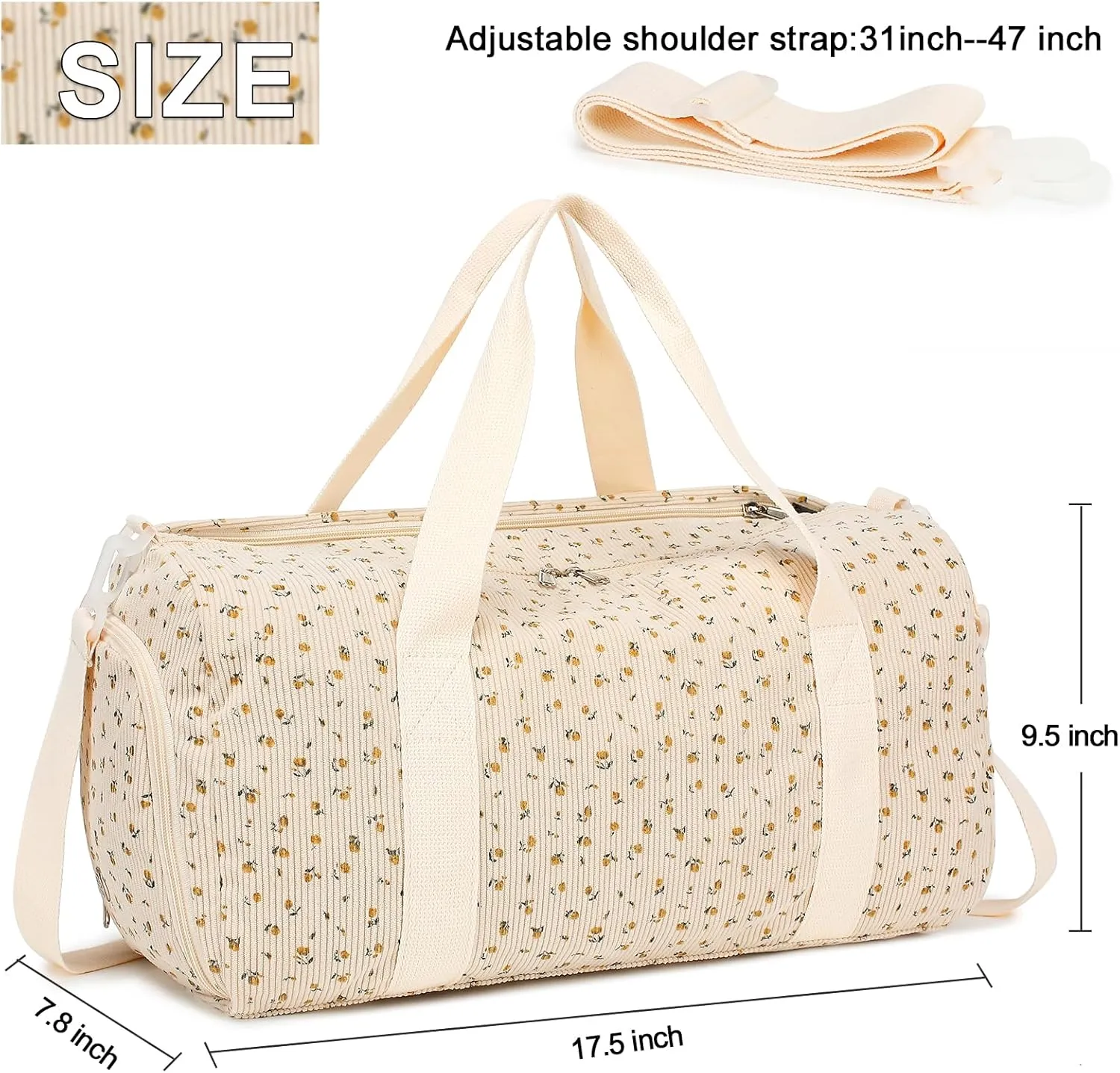 Duffle Bag for Gym Sports 