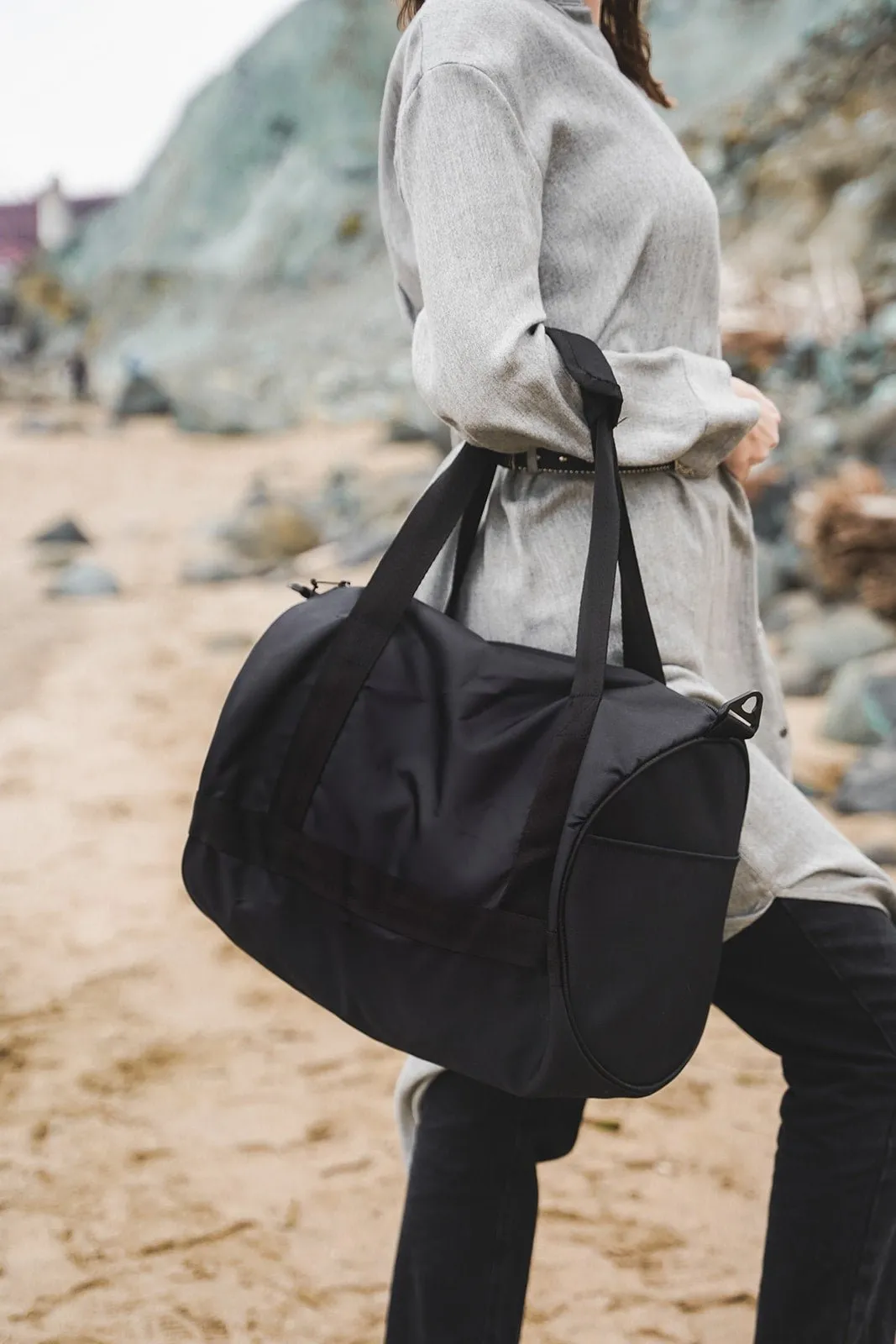 Essential Water Resistant Gym Bag - Black Mamba