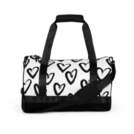 Essential Water Resistant Gym Bag- Love Ya Lots