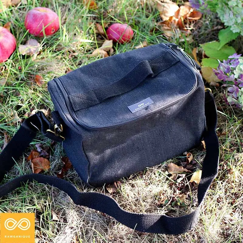 GYM SPA 100% Organic Hemp Stiff Canvas Bag