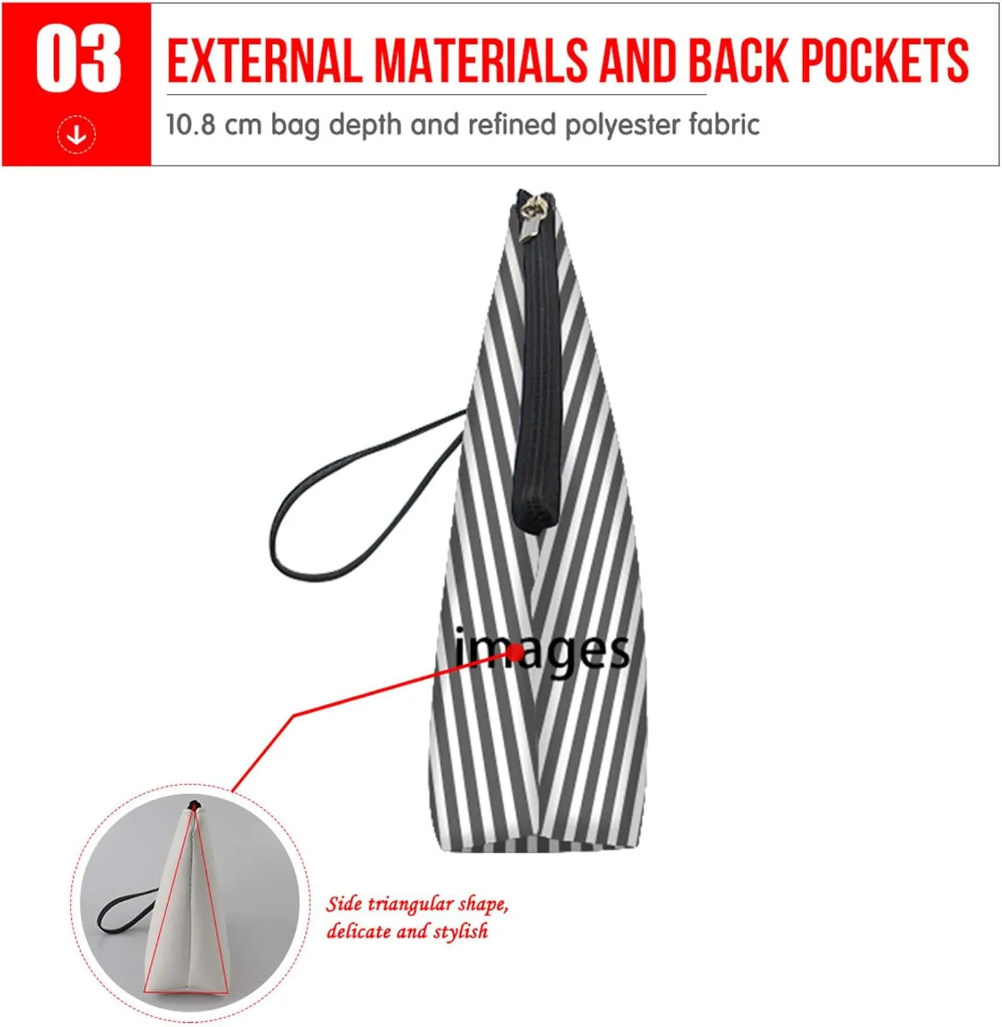 HUGS IDEA Custom Add Your Own Image Womens Toiletry Cosmetic Makeup Bag for Travel Outdoor Shopping Clutch Bag Storage Purse