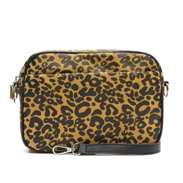 Jellybean Cross Body Bag - Leopard Ginger