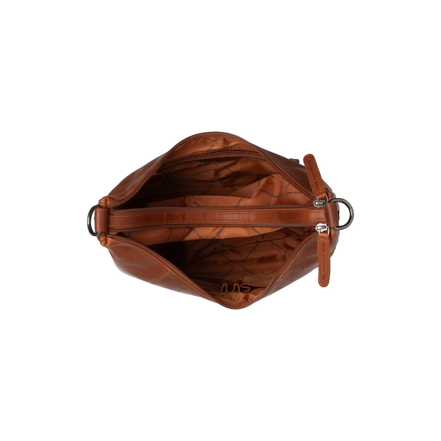 Leather Shoulder Bag Cognac Marle