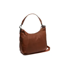 Leather Shoulder Bag Cognac Marle