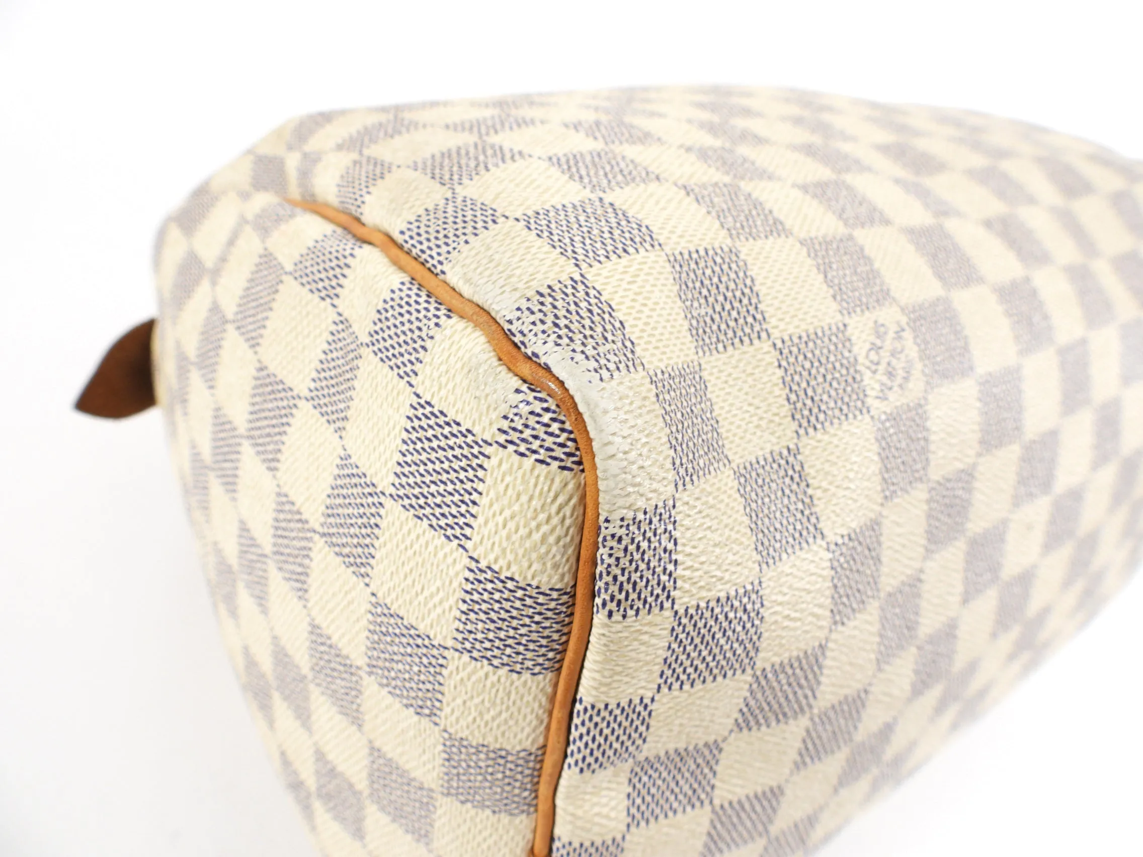 Louis Vuitton Damier Azur Speedy 30 Boston Bag