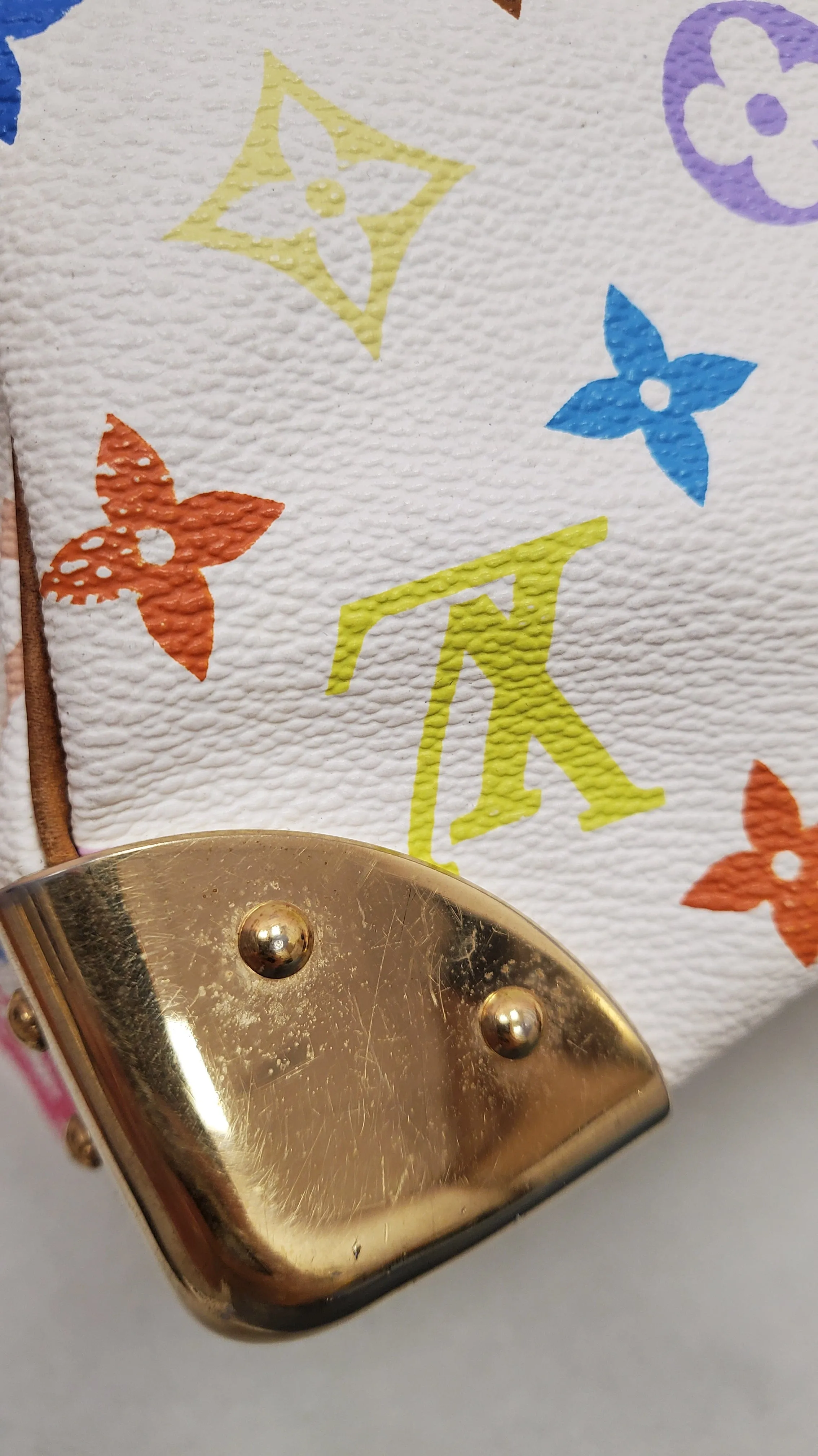 Louis Vuitton Murakami White Multicolor Speedy SYL1112