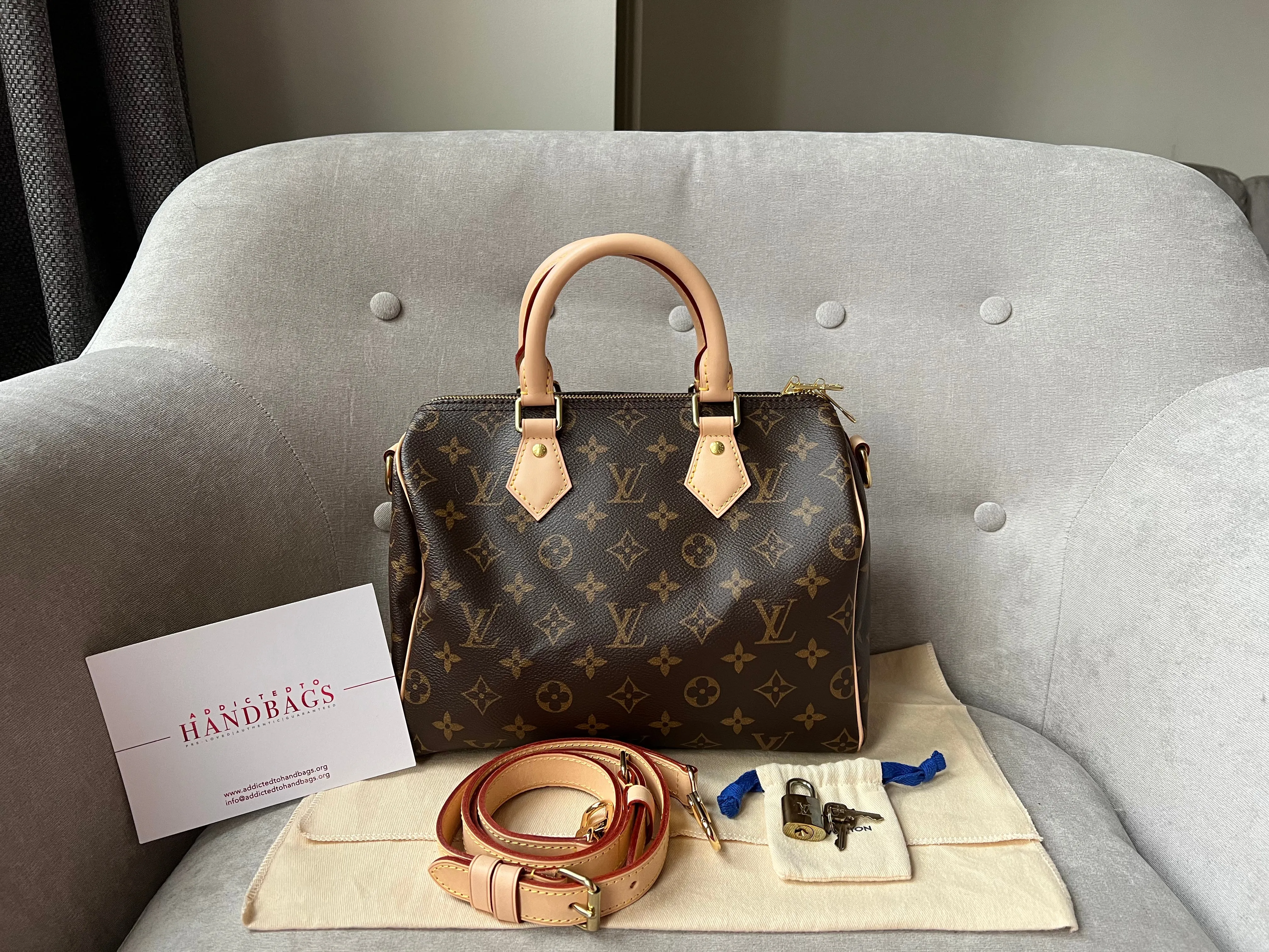 Louis Vuitton Speedy 25 Bandouliere Monogram (RRP £1,420)
