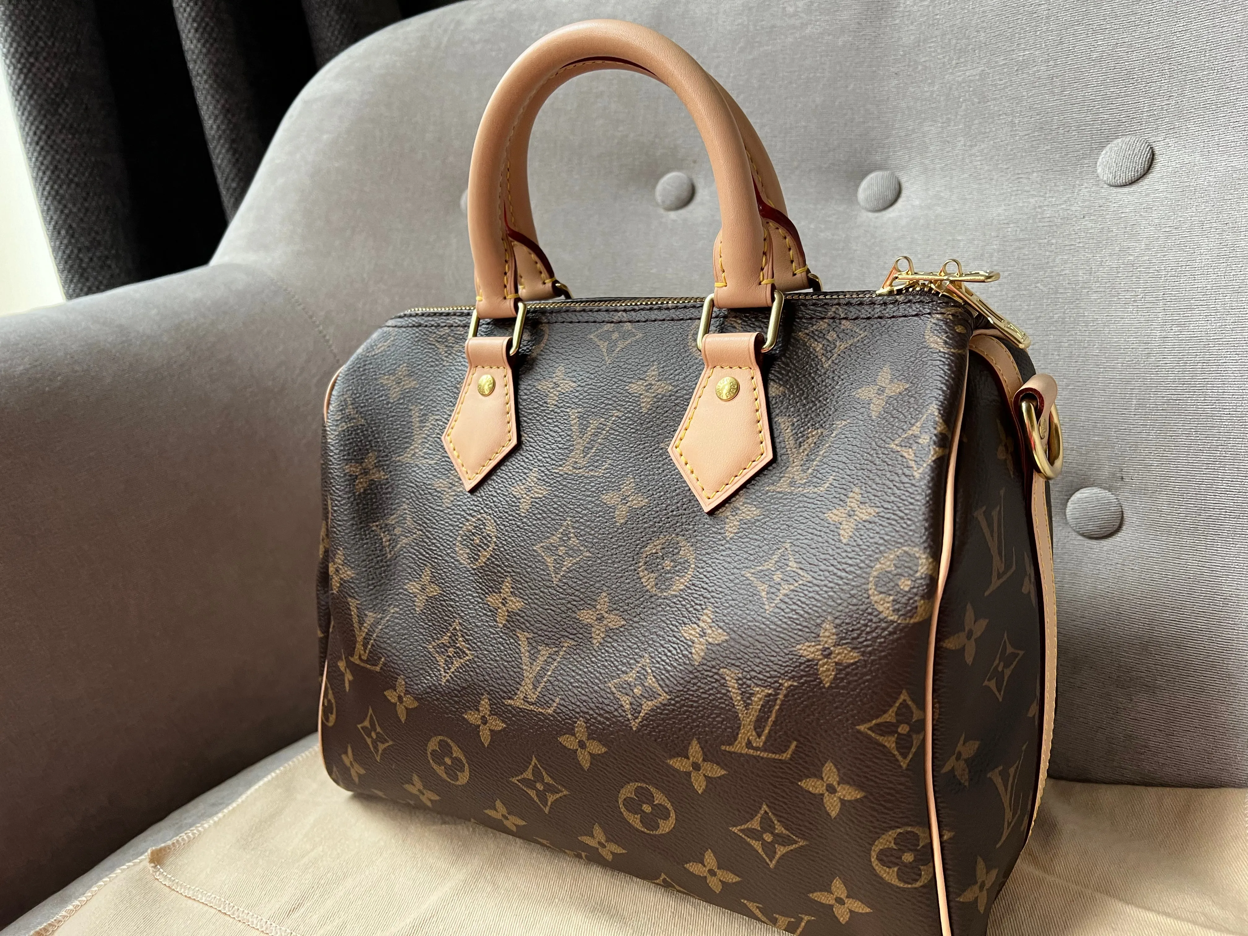 Louis Vuitton Speedy 25 Bandouliere Monogram (RRP £1,420)