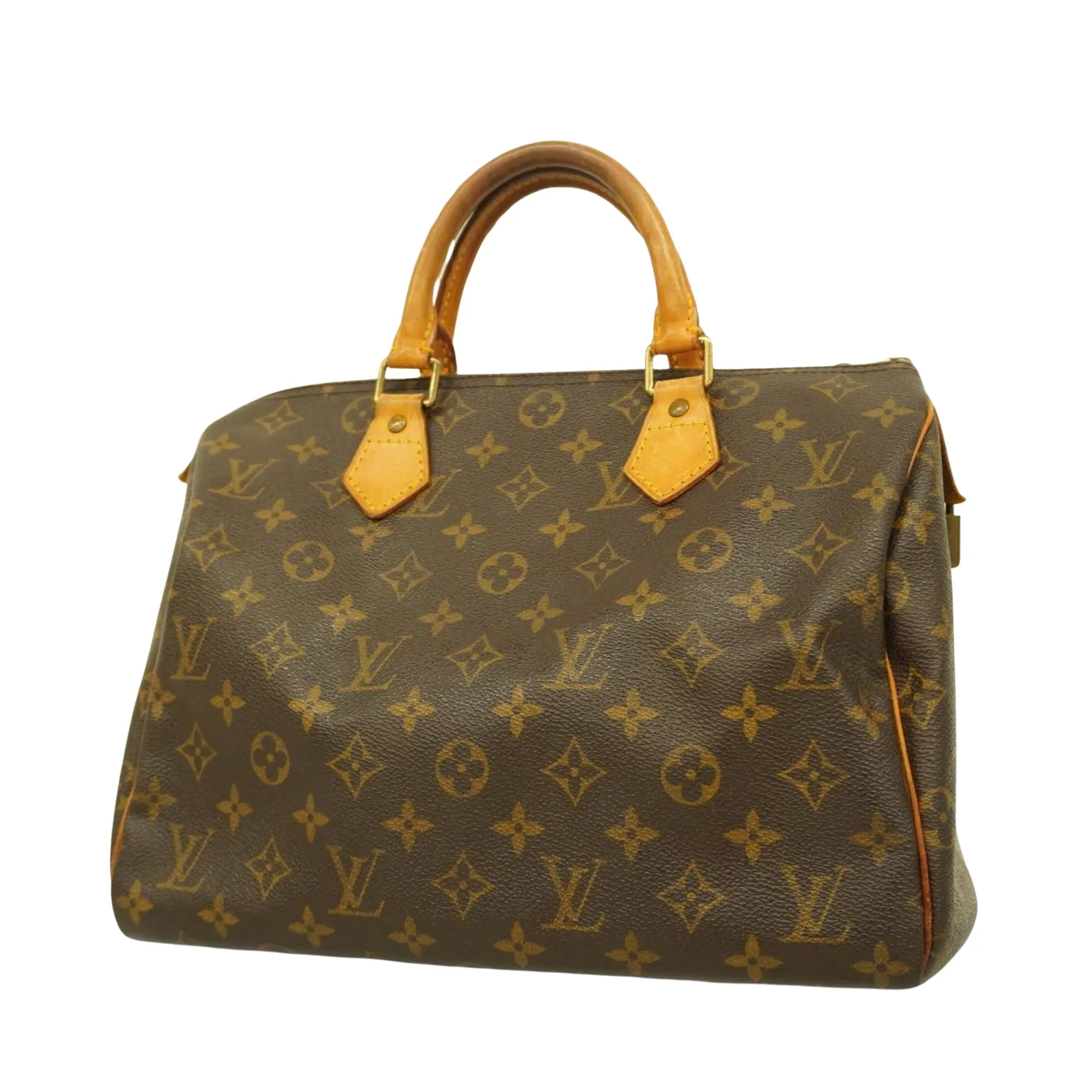 Louis Vuitton Speedy 30  Canvas Handbag ()
