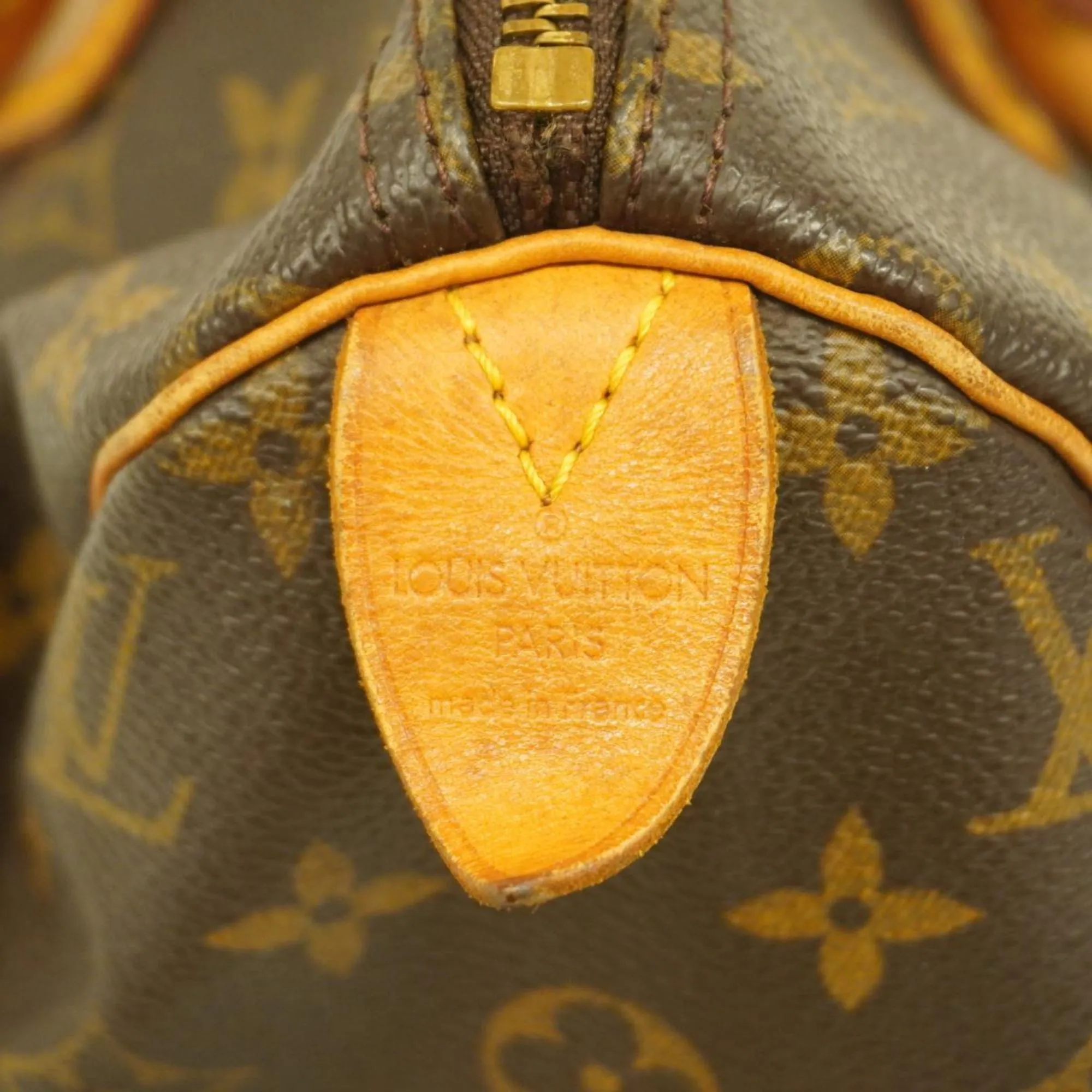 Louis Vuitton Speedy 30  Canvas Handbag ()