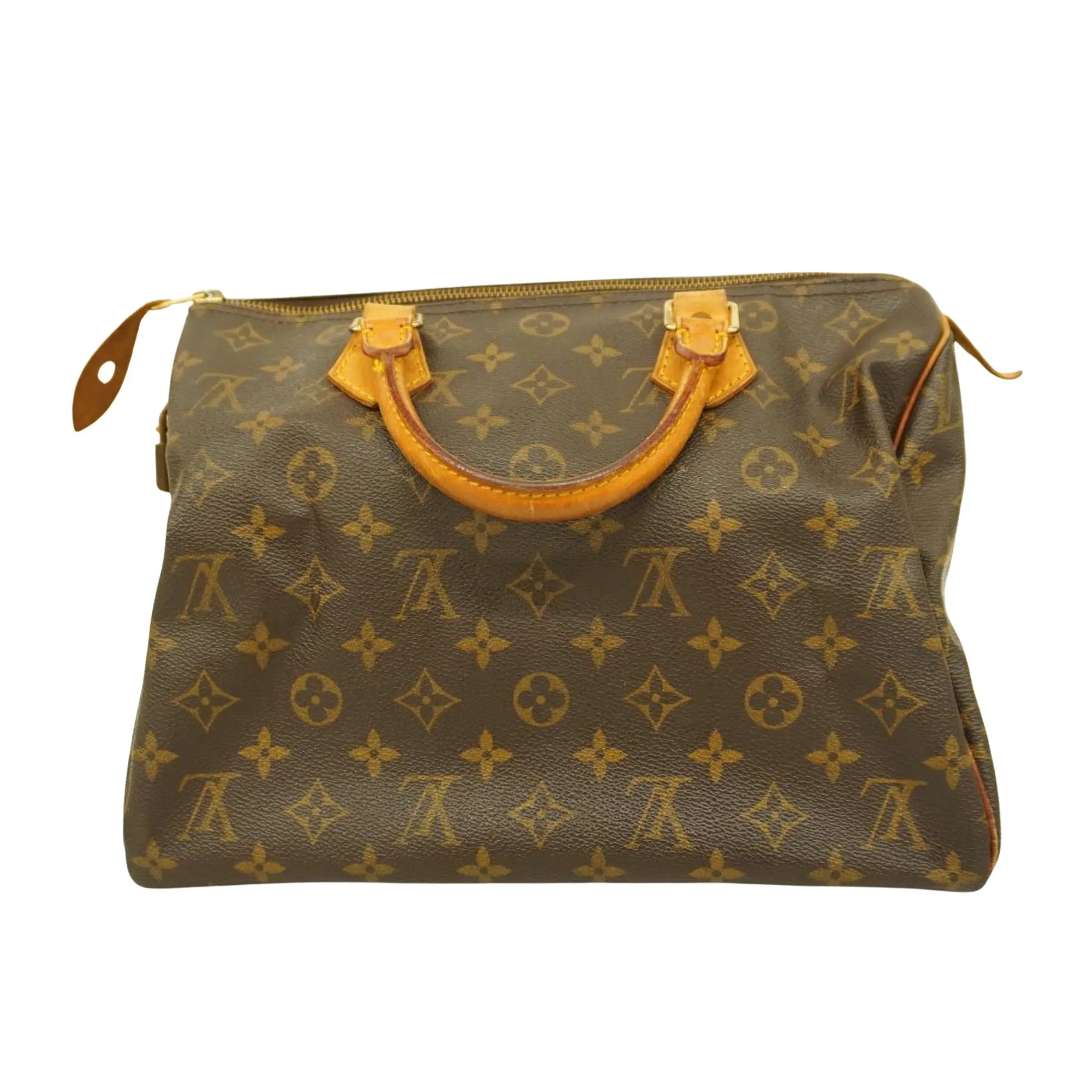 Louis Vuitton Speedy 30  Canvas Handbag ()