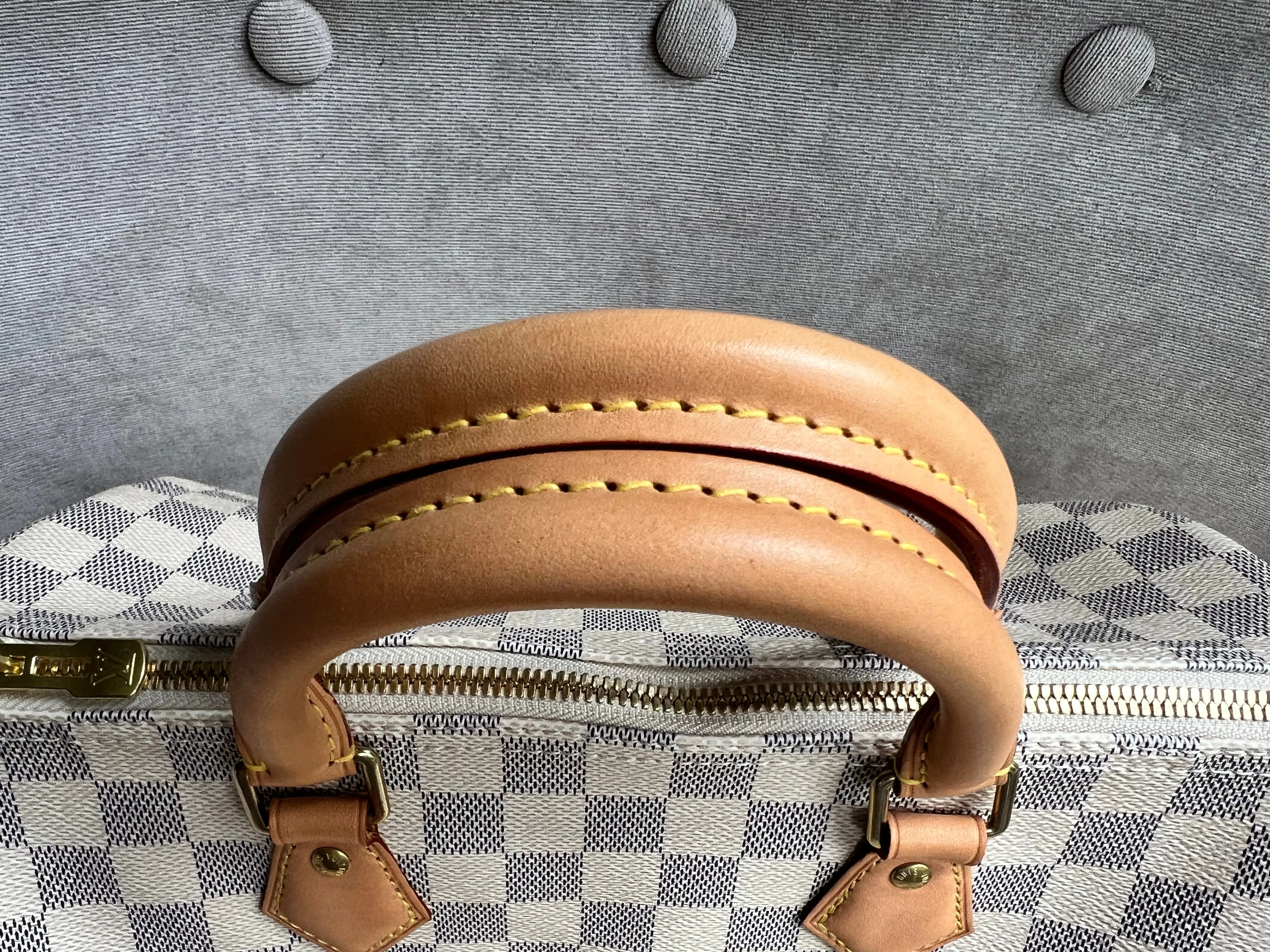 Louis Vuitton Speedy Bandouliere 30 Damier Azur (RRP £1470)