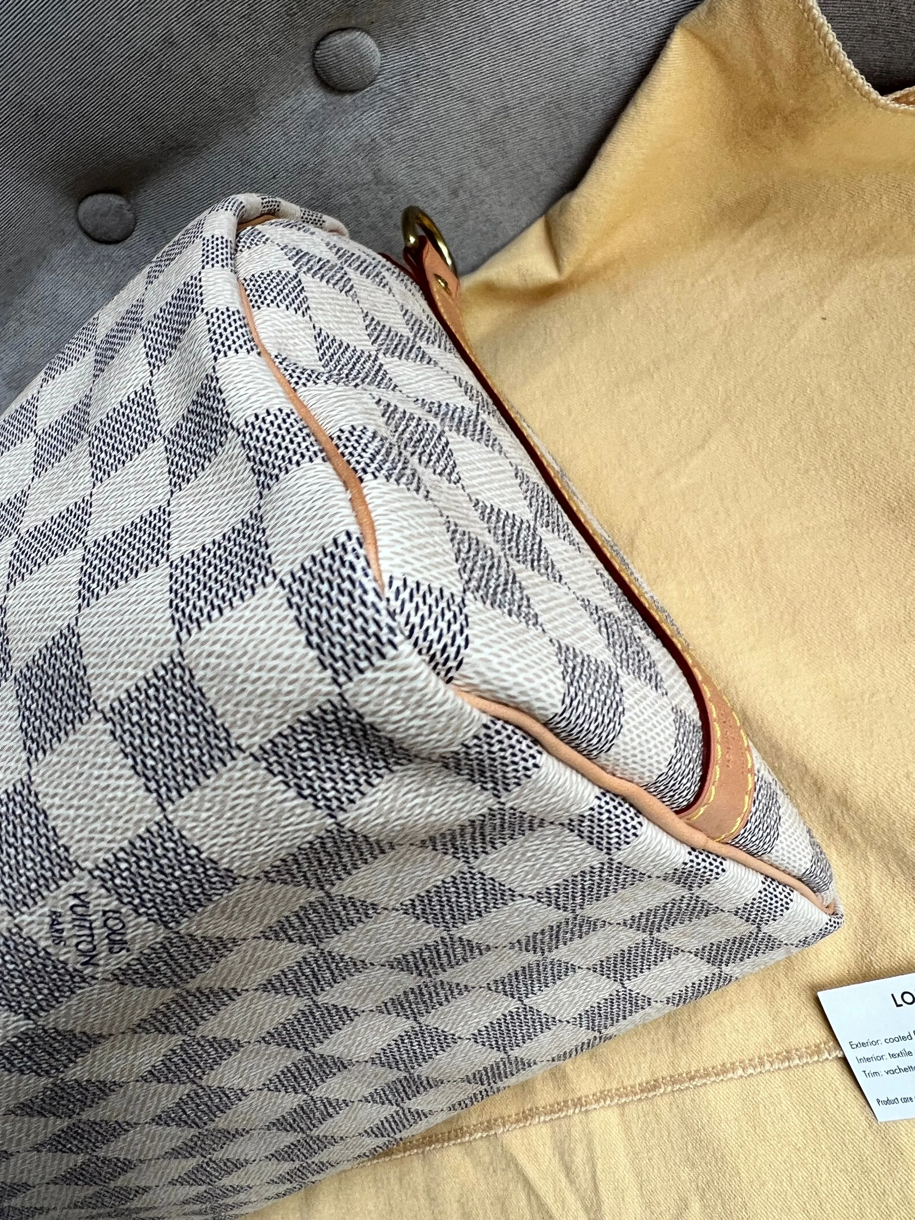 Louis Vuitton Speedy Bandouliere 30 Damier Azur (RRP £1470)