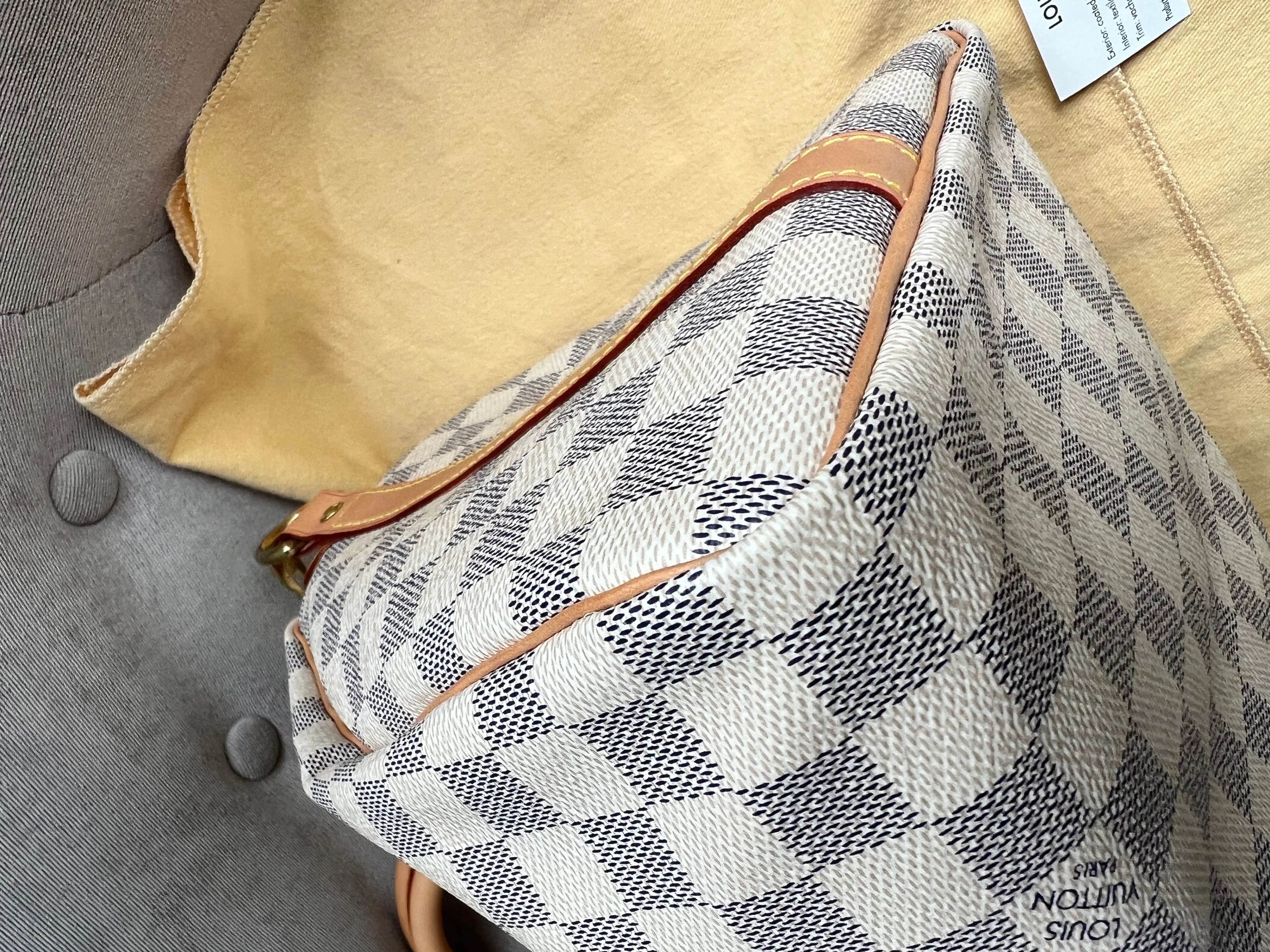 Louis Vuitton Speedy Bandouliere 30 Damier Azur (RRP £1470)
