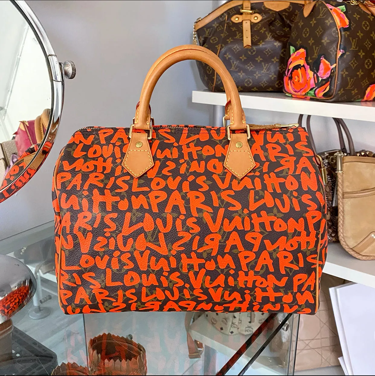 Louis Vuitton Stephen Sprouse Graffiti Limited Edition Speedy 30 Bag