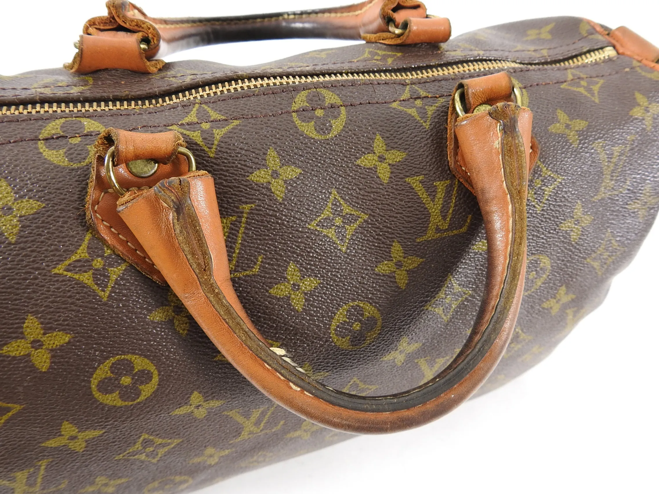 Louis Vuitton Vintage French Co. 1970’s Monogram Speedy 30
