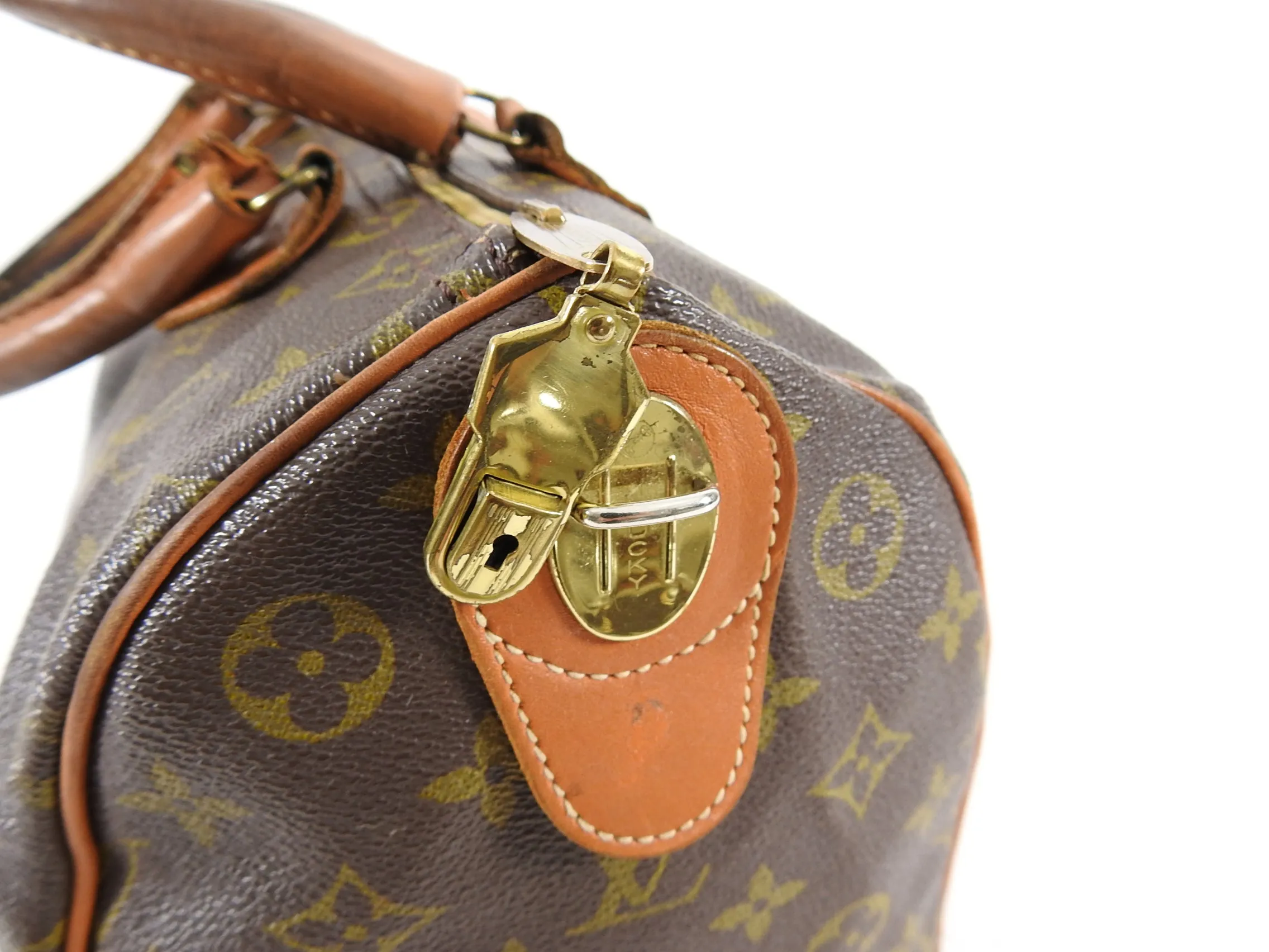 Louis Vuitton Vintage French Co. 1970’s Monogram Speedy 30