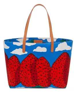Marimekko Large Tote in Stawberry