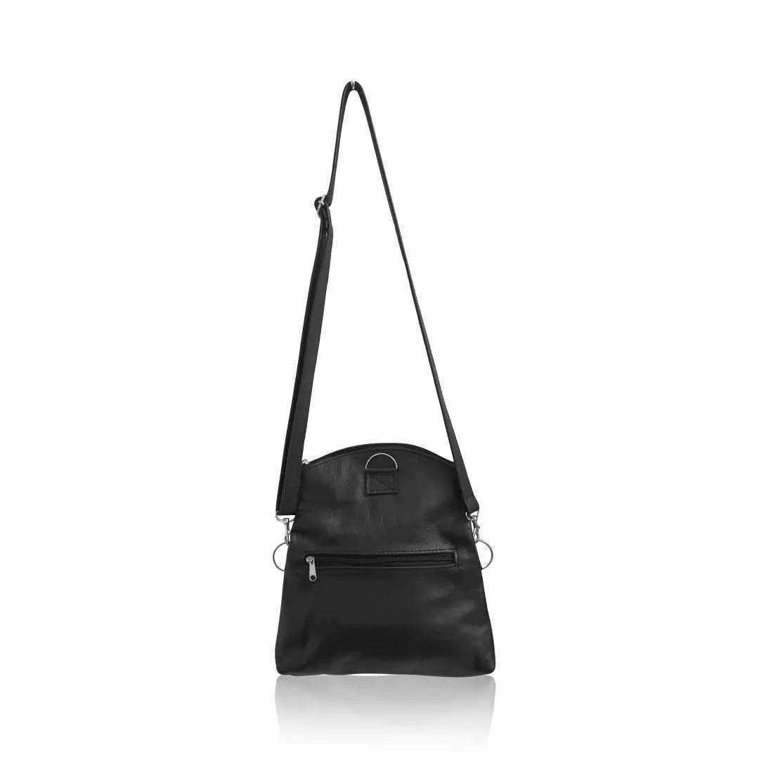 Mirelle Genuine Leather 3-Way Convertible Backpack | Messenger Handbag