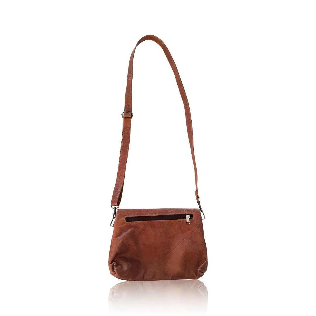Mirelle Genuine Leather 3-Way Convertible Backpack | Messenger Handbag