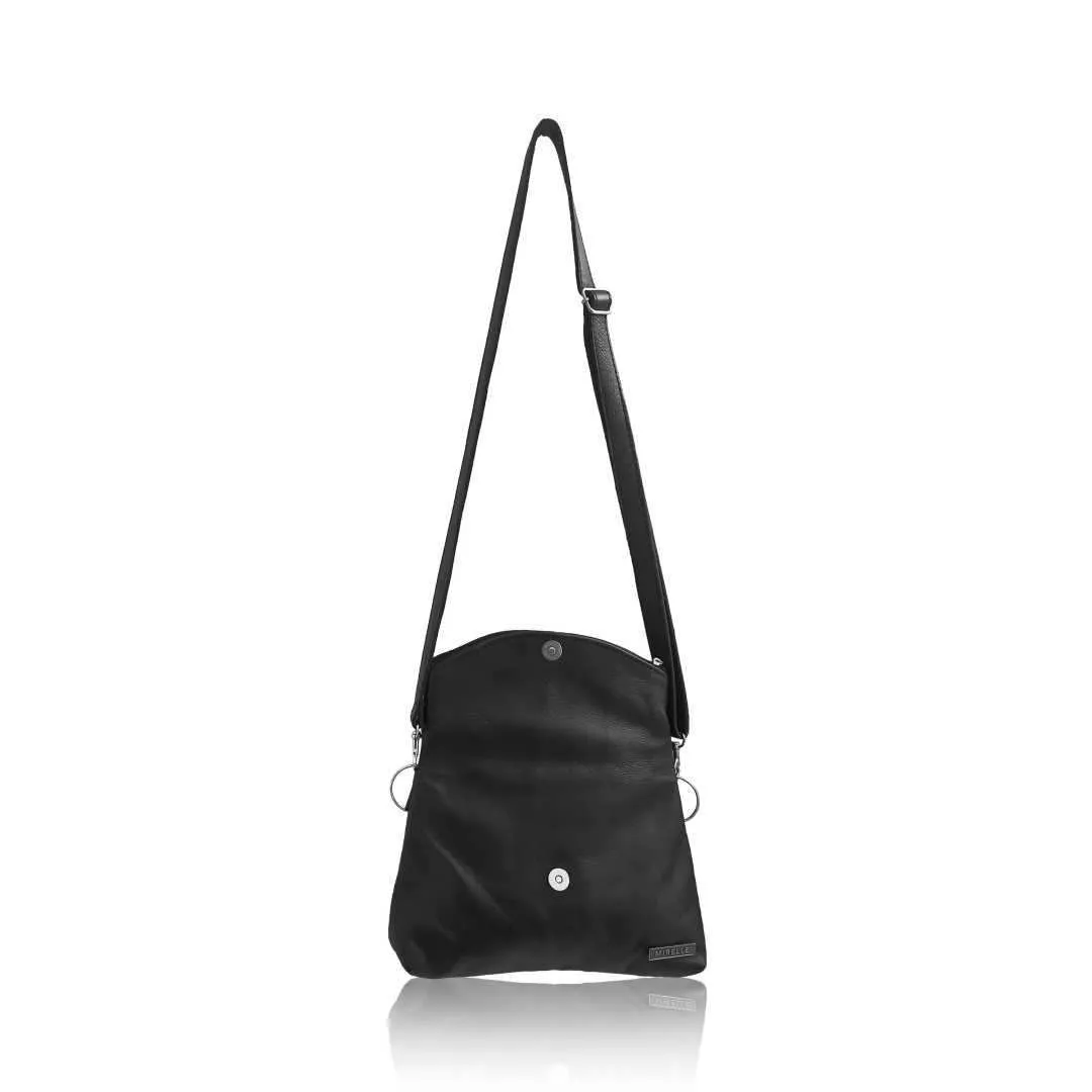 Mirelle Genuine Leather 3-Way Convertible Backpack | Messenger Handbag