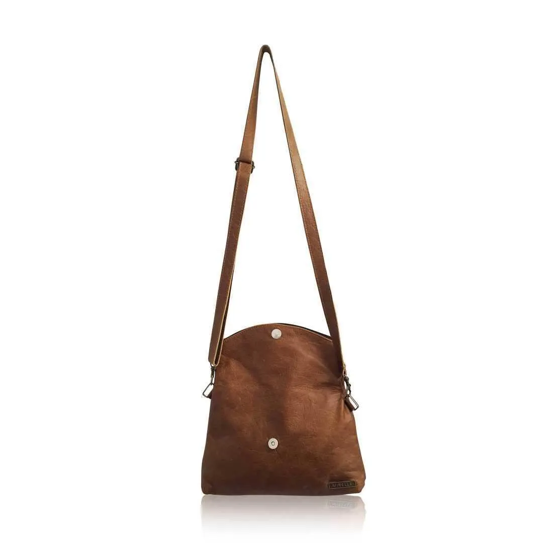 Mirelle Genuine Leather 3-Way Convertible Backpack | Messenger Handbag