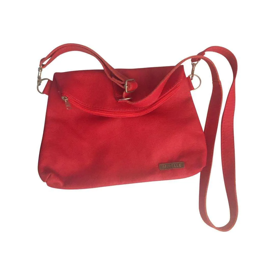 Mirelle Genuine Leather 3-Way Convertible Backpack | Messenger Handbag